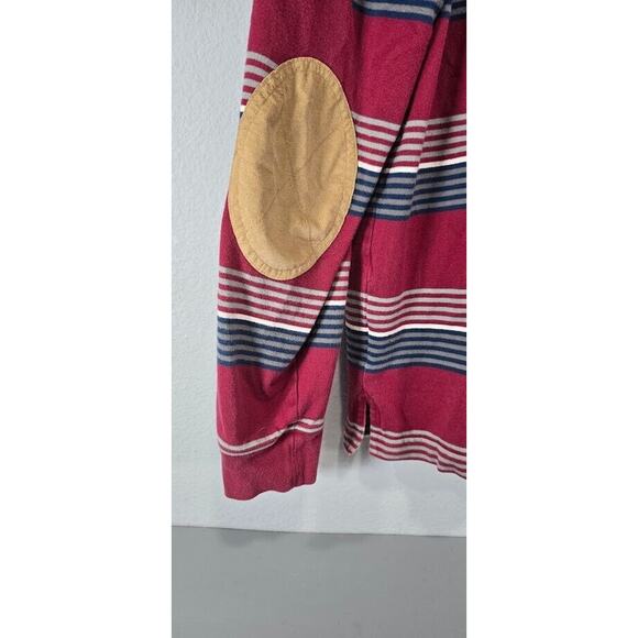 Brooks Brothers Red striped Long Sleeve Polo Size Large mens - Picture 8 of 11